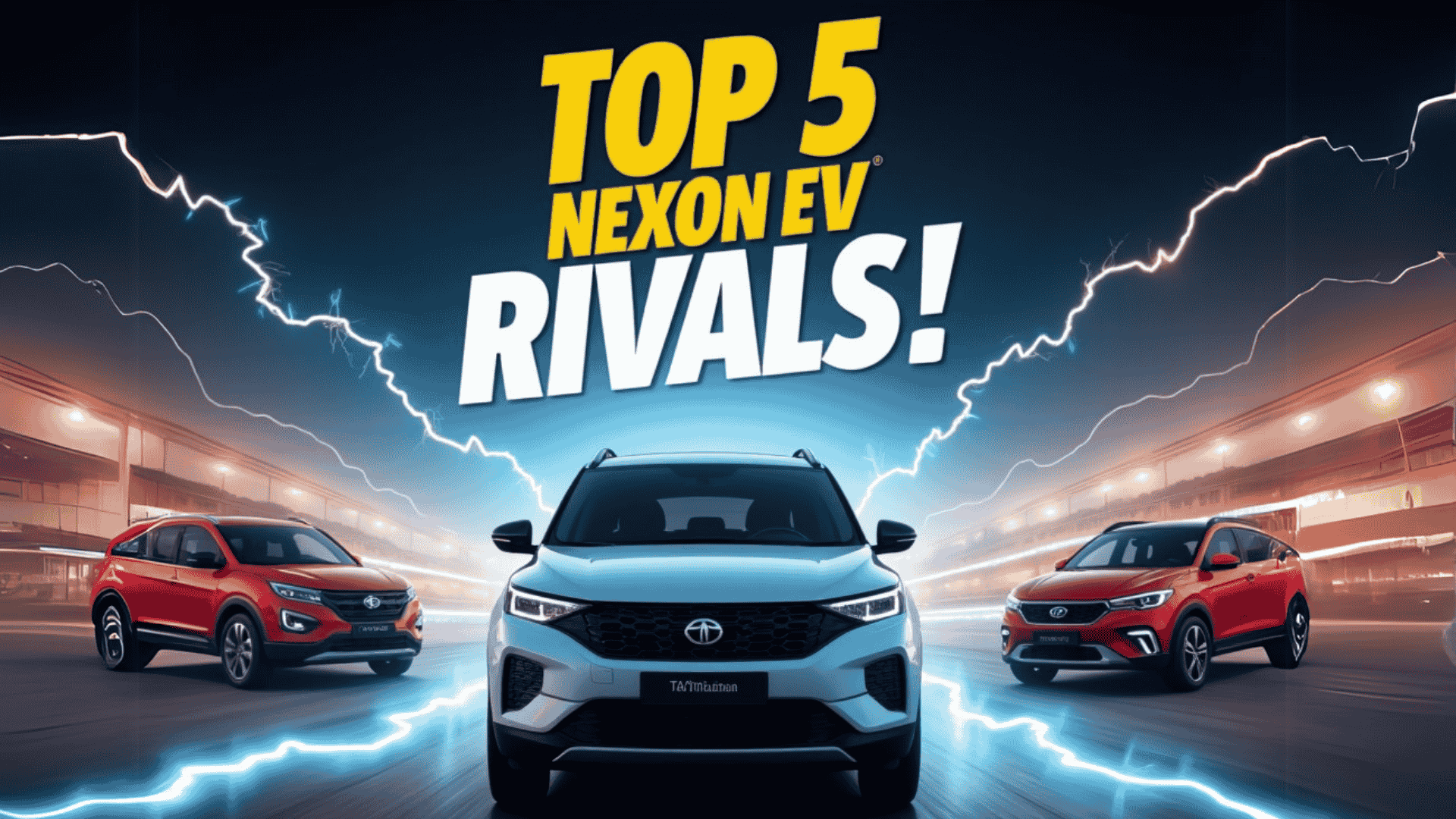 Top 5 New Rivals of Tata Nexon EV in 2025
